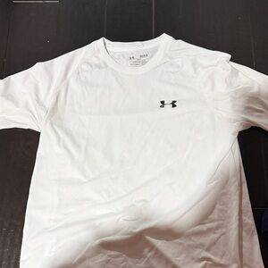 Under Armour Men's White Short Sleeve Tee white marlin open
